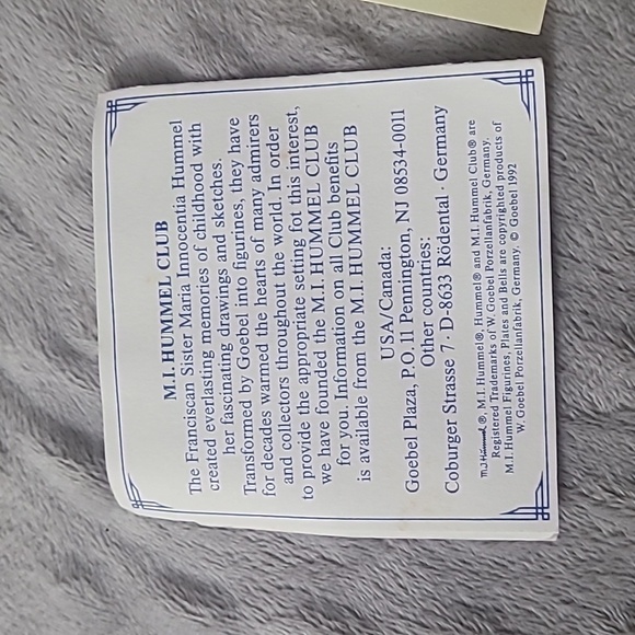 Little sweeper goebel Hummel 171 4/0 1986 with box & certificate of authenticity - Picture 5 of 15